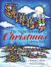 The Night Before Christmas Coloring Book - 9780486853260 by Clement C. Moore, Teresa Goodridge, 9780486853260