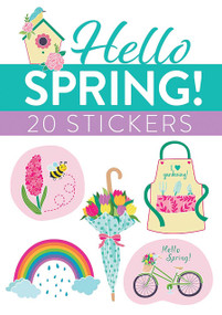 Hello Spring! 20 Stickers by Jessica Mazurkiewicz, 9780486853284