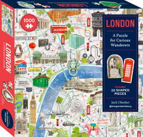 London: A Puzzle for Curious Wanderers by Jack Chesher, Katharine Fraser, 9780711296275