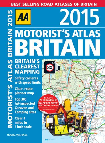 Motorist's Atlas Britain 2015 by AA Publishing, 9780749576103