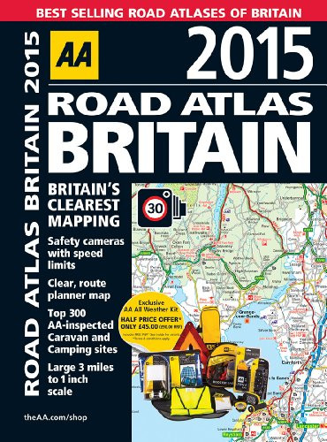 Road Atlas Britain 2015 by AA Publishing, 9780749576110