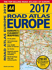 Road Atlas Europe 2017 by AA Publishing, 9780749577902