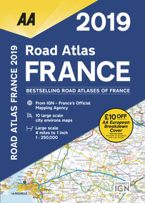 Road Atlas France 2019 SP by AA Publishing, 9780749579654