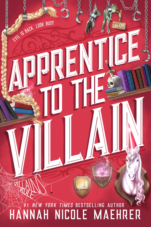 Apprentice to the Villain (A Cozy Fantasy Romantic Comedy) by Hannah Nicole Maehrer, 9781649377173