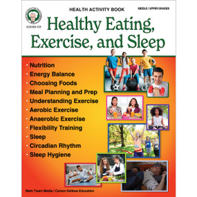 Healthy Eating, Exercise, and Sleep Workbook by Jacob Nelson, 9781622238934