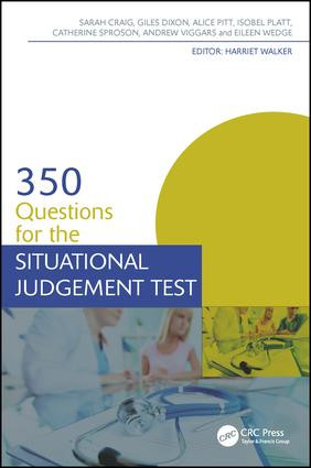 350 Questions for the Situational Judgement Test by Sarah Craig, 9781498752886