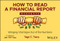 How to Read a Financial Report Workbook (Wringing Vital Signs Out of the Numbers) by Tage C. Tracy, 9781394263271