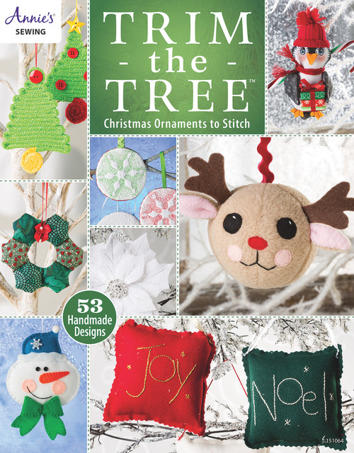 Trim the Tree (Christmas Ornaments to Stitch) by Annie's, 9781573675222