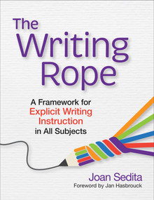 The Writing Rope (A Framework for Explicit Writing Instruction in All Subjects) by Joan Sedita, Jan Hasbrouck, 9781681255897