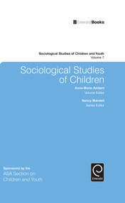 Sociological Studies of Children - 9781784413149 by Anne-Marie Ambert, Nancy Mandell, 9781784413149