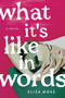 What It's Like in Words (A Novel) by Eliza Moss, 9781250355058