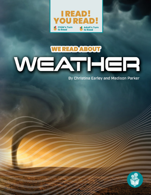 We Read About Weather by Christina Earley, Madison Parker, 9798890424938
