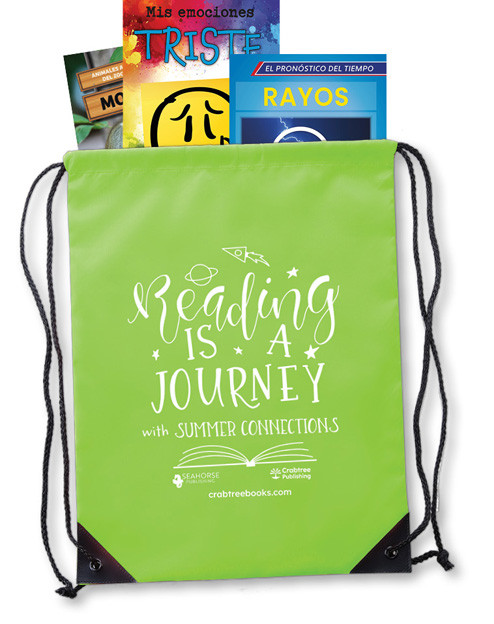 PreK Bronze  Spanish  Summer Connections Backpack by Crabtree, Seahorse Publishing, 9781039850231