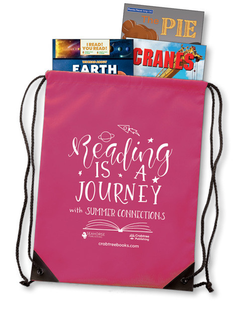 Third Grade Bronze Summer Connections Backpack by Crabtree, Seahorse Publishing, 9781039623354