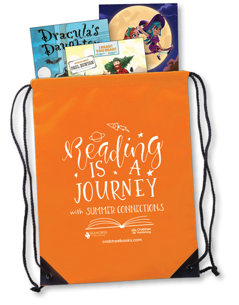 Fourth Grade Bronze Summer Connections Backpack by Crabtree, Seahorse Publishing, 9781039623361