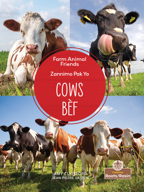 Bèf (Cows) Bilingual Eng/Cre by Amy Culliford, Jean-Pierre Gaston, 9781039850675