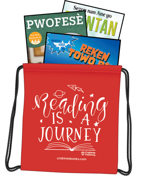Kindergarten Bronze Haitian Creole Summer Connections Backpack by Crabtree and Seahorse Publishing, 9781039624153