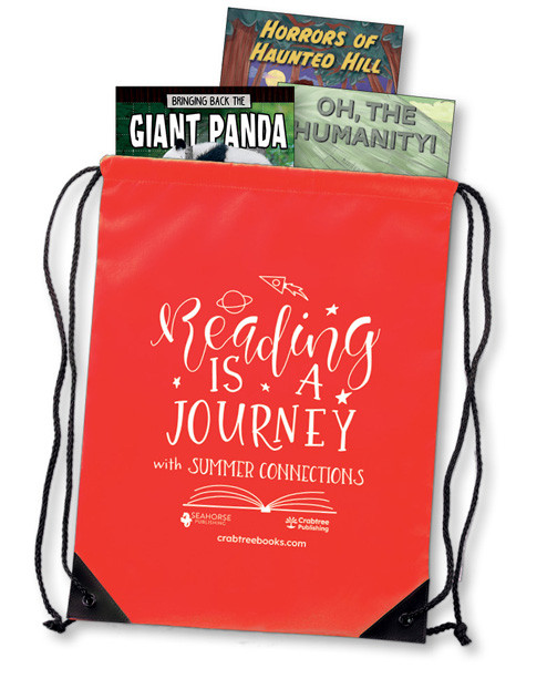 Sixth Grade Bronze Summer Connections Backpack by Crabtree, Seahorse Publishing, 9781039623385