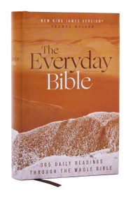 NKJV, The Everyday Bible, Hardcover, Red Letter, Comfort Print (365 Daily Readings Through the Whole Bible) by Thomas Nelson, 9780785262961