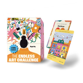 The Endless Art Challenge Card Deck (90 Creativity Prompt Cards (Overall 25,000 Combinations!) for Never-Ending Art Inspiration (Creative Gifts)) by Megan Roy, Blue Star Press, 9781958803790