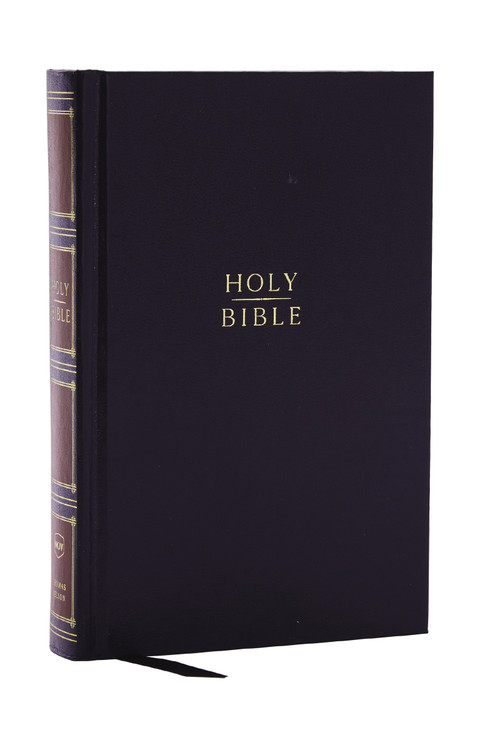 NKJV, Compact Center-Column Reference Bible, Hardcover, Red Letter, Comfort Print by Thomas Nelson, 9781400333028