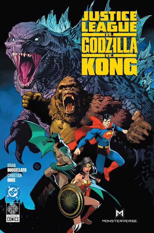 Justice League vs. Godzilla vs. Kong by Brian Buccellato, Christian Duce, 9781779525291