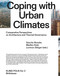 Coping with Urban Climates (Comparative Perspectives on Architecture and Thermal Governance) by Sascha Roesler, Madlen Kobi, Lorenzo Stieger, 9783035624212