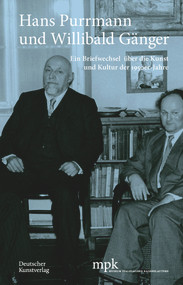 Hans Purrmann und Willibald Gänger (Ein Briefwechsel über die Kunst und Kultur der 1950er-Jahre) (German Edition) by Sören Fischer, 9783422988132