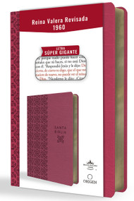 Biblia Reina Valera Revisada 1960 letra súper gigante, símil piel fucsia rosada / Spanish Bible RVR 1960 Super Giant Print, Fuchsia Pink Leathersoft by Reina Valera Revisada 1960, 9798890980045