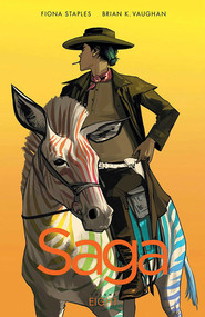 Saga Volume 8 by Brian K Vaughan, Fiona Staples, 9781534303492