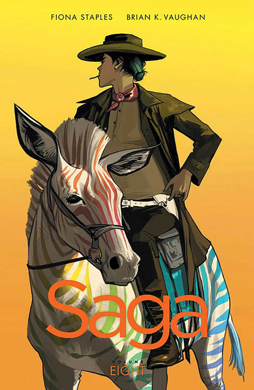 Saga Volume 8 by Brian K Vaughan, Fiona Staples, 9781534303492