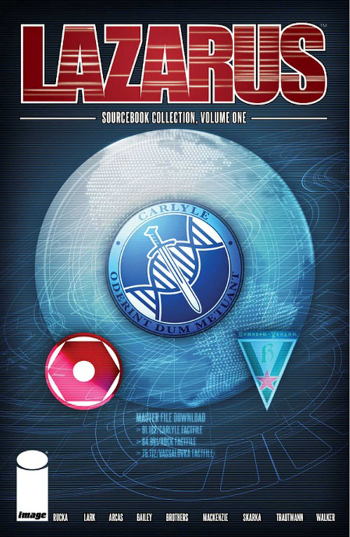 Lazarus: Sourcebook Collection Volume 1 by Greg Rucka, Neal Bailey, David Brothers, Gareth-Michael Skarka, Dave Walker, Eric Trautmann, Michael Lark, Owen Freeman, Eric Trautmann, 9781534305151