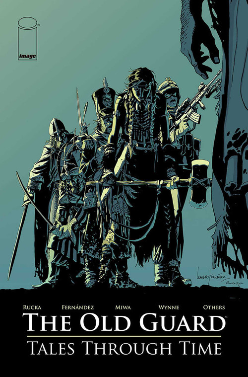 Old Guard: Tales Through Time by Greg Rucka, Ayala Vita, Brian Michael Bendis, Kelly Sue DeConnick, Leandro Fernandez, Valentine De Landro, Justin Greenwood, Rafael Albuquerque, Mike Henderson, Jason Aaron, 9781534320055