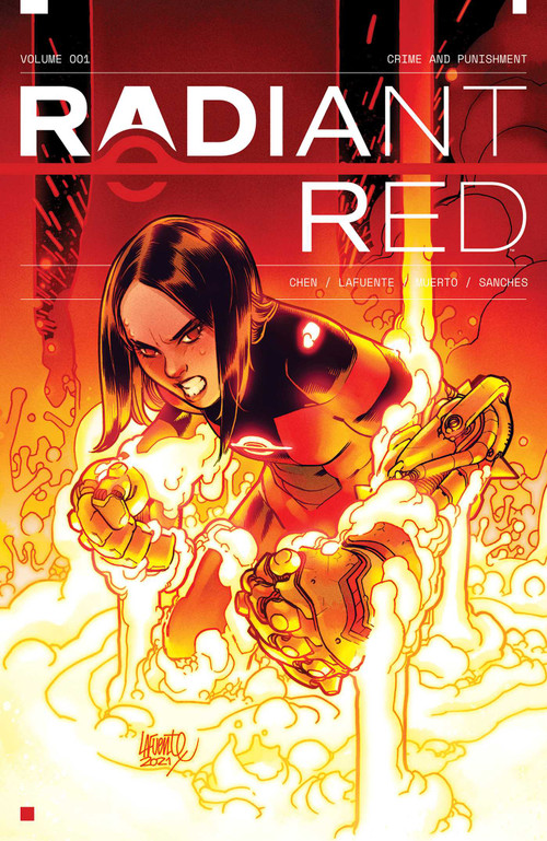 Radiant Red Volume 1: Crime and Punishment by Cherish Chen, Miquel Muerto, David Lafuente, 9781534323209