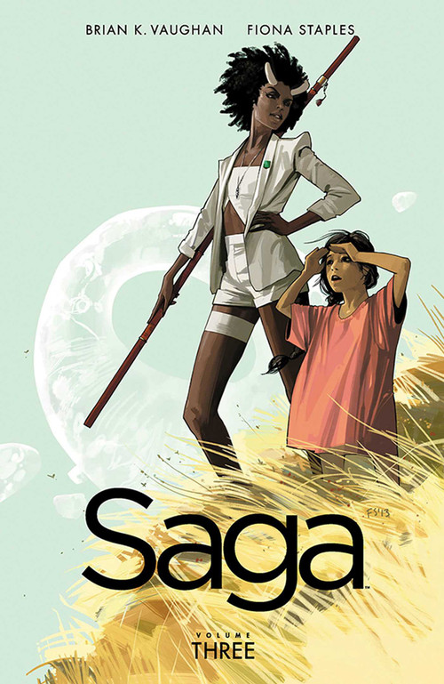 Saga Volume 3 by Brian K Vaughan, Fiona Staples, 9781607069317