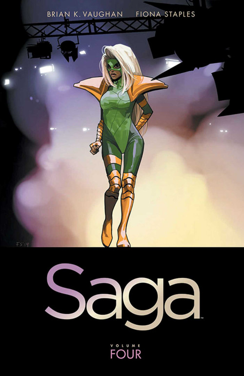 Saga Volume 4 by Brian K Vaughan, Fiona Staples, 9781632150776