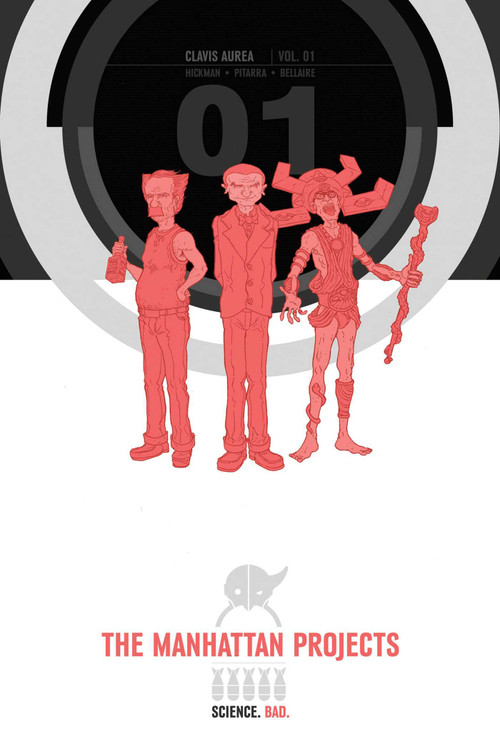 Manhattan Projects Deluxe Edition Book 1 by Jonathan Hickman, Nick Pitarra, 9781632151155