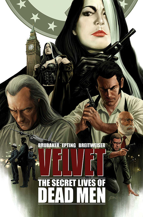 Velvet Volume 2: The Secret Lives of Dead Men by Ed Brubaker, Steve Epting, Elizabeth Breitweiser, 9781632152343