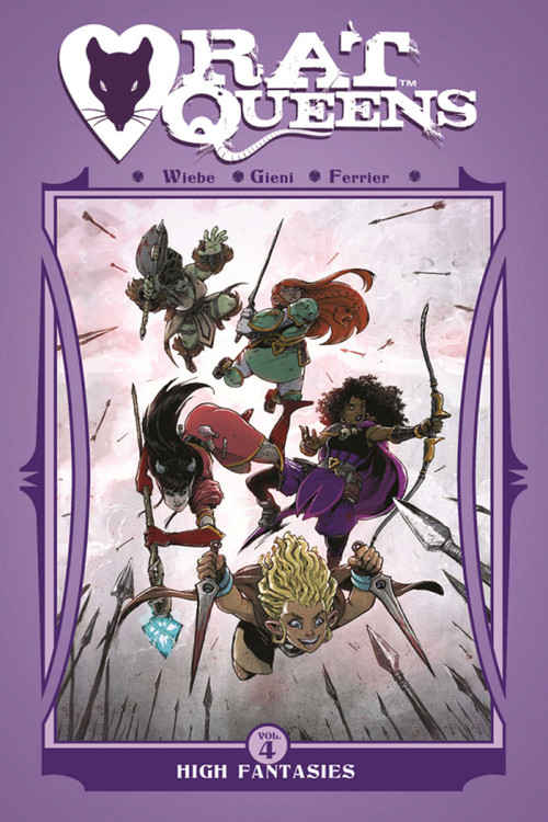 Rat Queens Volume 4: High Fantasies by Kurtis J. Wiebe, Owen Gieni, 9781632158994
