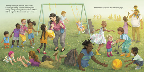 This Is How We Play (A Celebration of Disability and Adaptation) by Jessica Slice, Caroline Cupp, Kayla Harren, 9780593529904