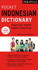 Periplus Pocket Indonesian Dictionary (Revised and Expanded (Over 12,000 Entries)) by Katherine Davidsen, 9780794608293