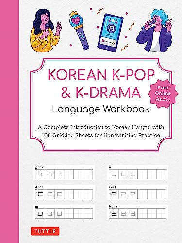 Korean K-Pop and K-Drama Language Workbook by Tuttle Studio, 9780804856287
