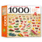 Chili Peppers of the World - 1000 Piece Jigsaw Puzzle (for Adults and Families - Finished Puzzle Size 29 x 20 inch (74 x 51 cm); A3 Sized Poster) by Tuttle Studio, 9780804856751