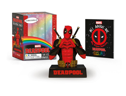 Marvel: Deadpool Talking Bust (Chimichanga!) by Robert K. Elder, 9780762485697