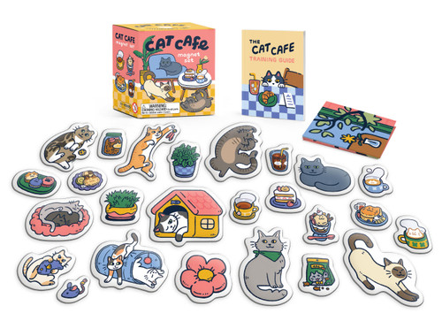 Cat Cafe Magnet Set by Alasdair Stuart, Jean Wei, 9780762486472