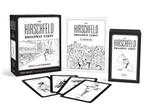 The Hirschfeld Broadway Tarot (Deck and Guidebook) by Emily McGill, AI Hirschfeld Foundation, 9780762486984