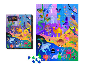 Mystic Mondays: The Cosmic Creatures Puzzle (500 Pieces) by Grace Duong, 9780762487141