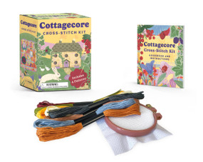 Cottagecore Cross-Stitch Kit (Includes 4 patterns) by Sosae Caetano, Dennis Caetano, 9780762487783