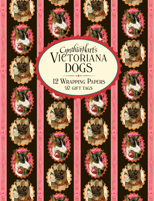 Cynthia Hart's Victoriana Dogs: 12 Wrapping Papers and Gift Tags by Cynthia Hart, 9781523526161