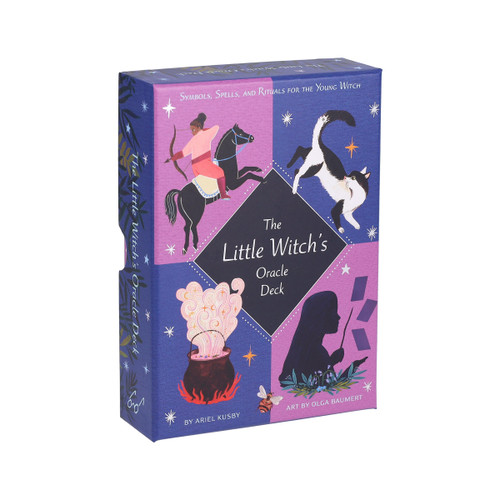 The Little Witch's Oracle Deck (Symbols, Spells, and Rituals for the Young Witch) by Ariel Kusby, Olga Baumert, 9781797225524